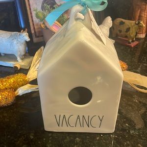 Rae Dunn Bird House Vacancy NWT